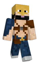 z0mb1e_11's Minecraft skin wearing the Pan cape