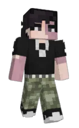 Slim Minecraft skin