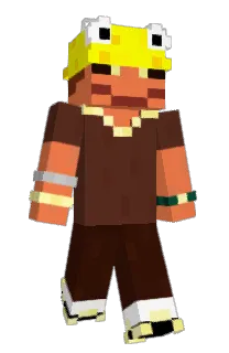 Front of PinchyFrank's skin