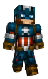 Haircleaver's Minecraft skin wearing the Migrator cape
