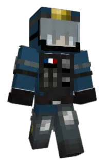 Front of _Aurace_'s skin