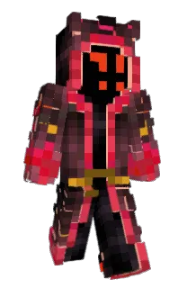 Front of ArcCra's skin