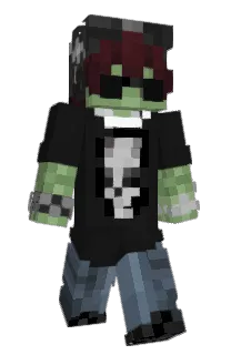 Front of KleoMeow's skin