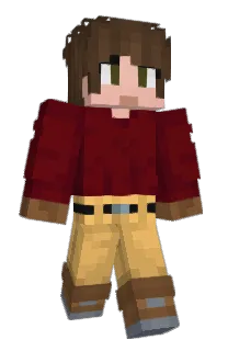 Front of EarlySpecky's skin