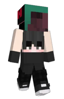 Front of Sonrojado's skin