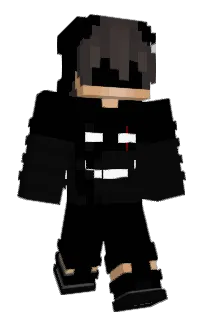 Front of TigerK9's skin