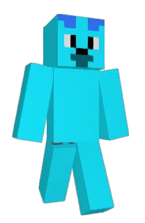 Front of axolotlkuba's skin