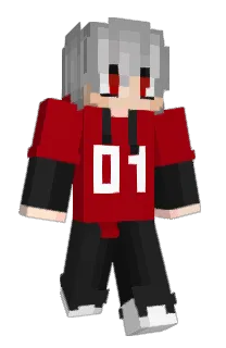 Front of Alberdosek's skin