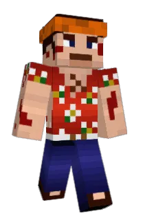 Front of Spoetnik's skin