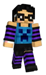 Slim Minecraft skin