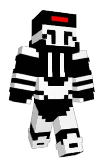 Front of Voiidgazer's skin