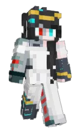 L0v3lyLuc4's Minecraft skin wearing the Pan cape