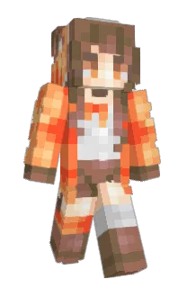 Front of Minecraft skin