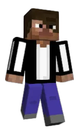 black and gigas Minecraft skin — Classic model