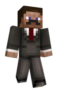 Front of megaMozk's skin