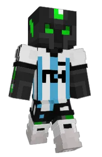 Front of MossySteve's skin
