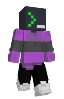 Front of Pixeloid's skin