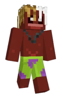 Front of Minecraft skin