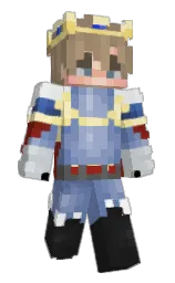 Destroyers007's Minecraft skin wearing the Migrator cape
