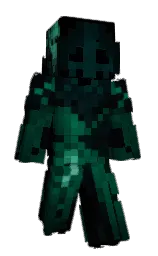 black and burnham Minecraft skin — Classic model — first worn by zweied