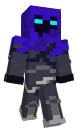 KrimpusPerineum's Minecraft skin wearing the Migrator cape