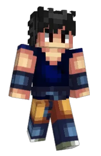 Front of PinkableMC's skin