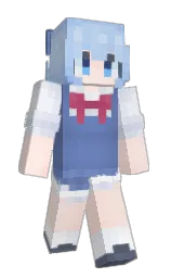 fair pink and whisper Minecraft skin — Slim model — first worn by 82xb