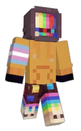anzac and eggplant Minecraft skin — Classic model — first worn by DR34M3R_