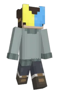 Front of Astuik's skin