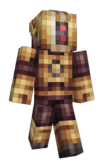 Front of GalaxyBlep's skin