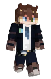 Front of Caidr's skin