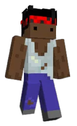 spice and black Minecraft skin — Classic model — first worn by Pzemyslawpsiocha
