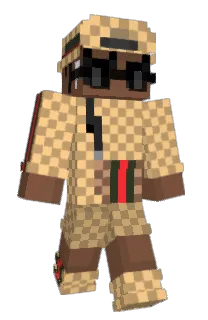 Front of Minecraft skin