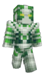 creamdemon321's Minecraft skin wearing the Pan cape