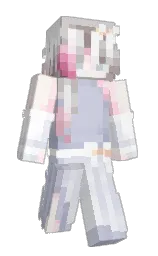 blue haze and whisper Minecraft skin — Slim model — first worn by Mol1eras