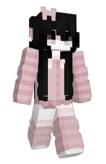 Front of Aliea's skin