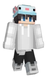 Axol_cn's Minecraft skin wearing the Pan cape