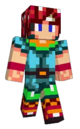 racki40's Minecraft skin wearing the 15th Anniversary cape
