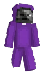 royal purple and eminence Minecraft skin — Slim model — first worn by Zalufy_01