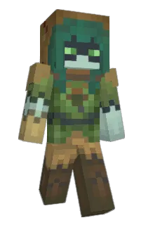 Front of Kvassa's skin