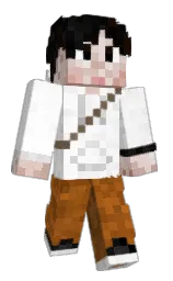 Bumeroi's Minecraft skin wearing the MCC 15th Year cape