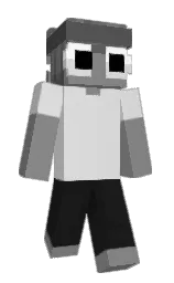 alto and gray Minecraft skin — Slim model
