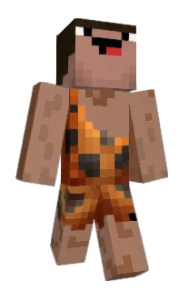 Front of Enderlote's skin