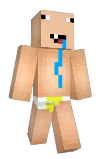Front of Minecraft skin
