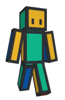Front of Searoof's skin