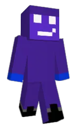 daisy bush and science blue Minecraft skin — Classic model — first worn by TheVincent23