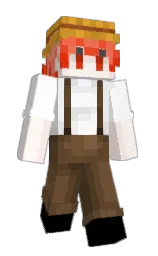 Qwtier's Minecraft skin wearing the 15th Anniversary cape