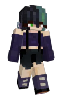 Front of vanillaleaf's skin