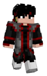 black and tundora Minecraft skin — Classic model — first worn by SonBlack10202