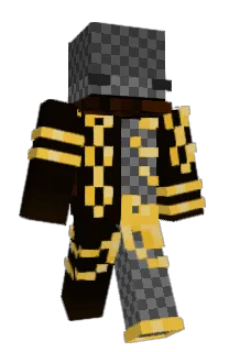 Front of azegect's skin